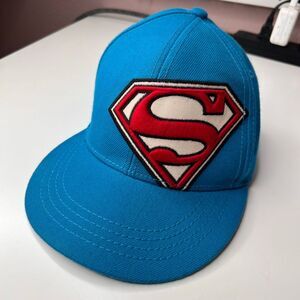 [RARE] VTG SUPERMAN LARGE HAT DC COMICS MARVEL RARE LARGE LOGO MINT